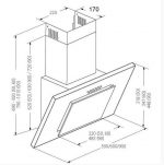 Витяжка Akpo WK-4 Optima 60 Black - Функціональна Елегантність для Вашої Кухні - Зображення 4
