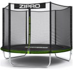 Батут Zipro із Зовнішньою Сіткою Jump PRO 8FT 252 см + Драбинка - Надійний Батут для Активного Відпочинку з Легким Доступом - Зображення 6