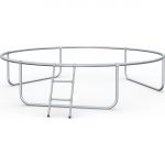 Батут Zipro 252 см з Внутрішньою Захисною Сіткою Jump Pro 8FT - Найкращий Вибір для Дитячих Ігор та Безпеки на Свіжому Повітрі - Зображення 4