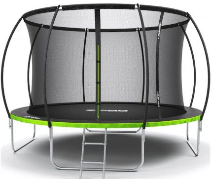 Батут Zipro Jump Pro з Внутрішньою Сіткою 374 см - Великий і Безпечний для Розваг
