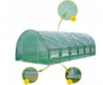 Садова Теплиця Funfit 6 x 3 x 200 см 18m2 - Просторе Місце для Ваших Рослин - Зображення 11
