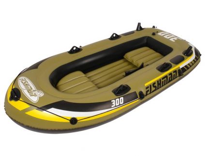 Човен Надувний JILONG FISHMAN 300 - Ідеальний для Риболовлі та Водних Розваг