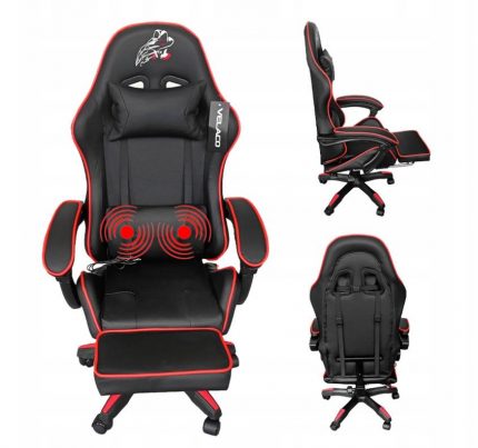 Геймерське Крісло Velaco ZING-A-BL - Комфорт і Стиль для Геймерів