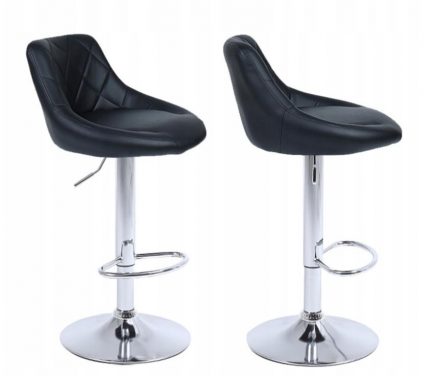 Барне Крісло VELACO 106 см XENA02-BL-CH - Стильний Комфорт для Вашого Бару