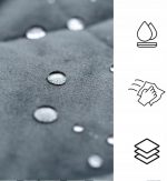 Барне Крісло VELACO 115 cm RAFA03-BL-BL - Елегантність та Комфорт для Вашого Інтер'єру - Зображення 9