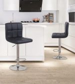 Барне Крісло VELACO 115 cm RAFA01-BL-CH - Втілення Комфорту та Стилю для Вашого Бару - Зображення 7