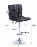 Барне Крісло VELACO 115 cm RAFA02-BL-BL - Комфорт та Елегантність для Сучасних Інтер'єрів - Зображення 7