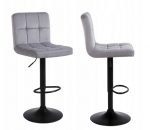 Барне Крісло VELACO 115 cm RAFA03-GR-BL - Елегантність та Зручність для Бару