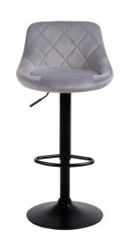 Барне Крісло VELACO 106 cm XENA01-GR-BL - Стильний Вибір для Вашого Бару - Зображення 4