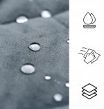 Барне Крісло VELACO 106 cm XENA01-GR-BL - Стильний Вибір для Вашого Бару - Зображення 9