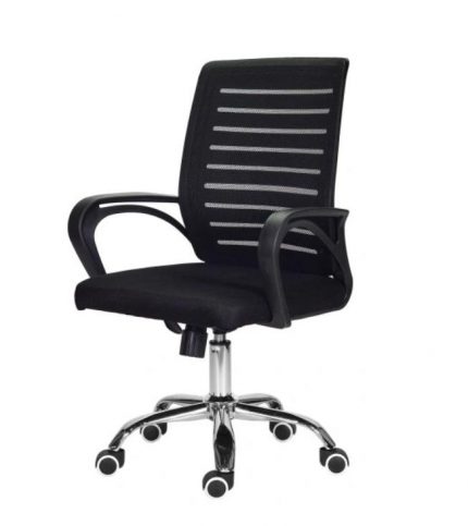 Офісне Крісло LUGANO ARNO BLACK - Комфорт та Стиль для Вашого Офісу