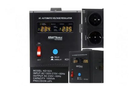 Стабілізатор Напруги Kraft&Dele KD1925 1000 Вт - Надійний Захист Вашої Електроніки