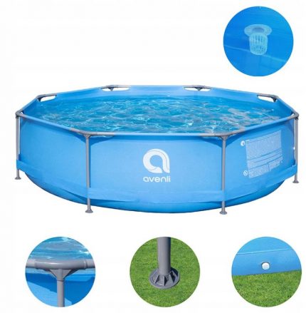 Басейн Каркасний AVENLI PRAIA 300x76 см з Насосом - Комфортне Купання у Вашому Саду