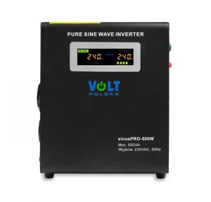 Джерело Безперебійного Живлення Volt Polska SINUS PRO 500W 12/230V 350/500W - Надійний Захист від Перебоїв
