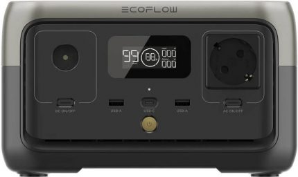 Зарядна Станція EcoFlow RIVER 2 300W 256Wh - Компактне Автономне Живлення