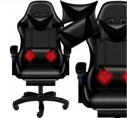 Чорна Екошкіра - Стиль і Комфорт для Геймерів