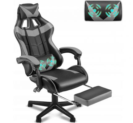 Геймерське Крісло з Підніжкою MatMay GAMING - Максимальний Комфорт для Геймерів