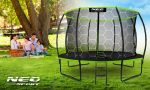 Батут Neo-Sport Premium 374 см із Внутрішньою Захисною Сіткою - Безпечні Стрибки - Зображення 3