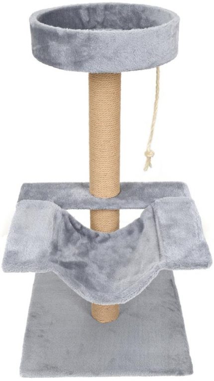 Кігтеточка і Лежанка для Кота з Оглядовим Майданчиком