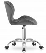 Офісне Крісло Muf-Art DORM, Сірий Оксамит - Елегантність і Зручність - Зображення 7