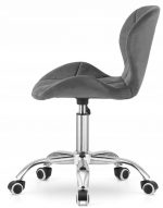 Офісне Крісло Muf-Art DORM, Сірий Оксамит - Елегантність і Зручність - Зображення 5