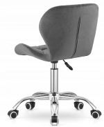 Офісне Крісло Muf-Art DORM, Сірий Оксамит - Елегантність і Зручність - Зображення 6