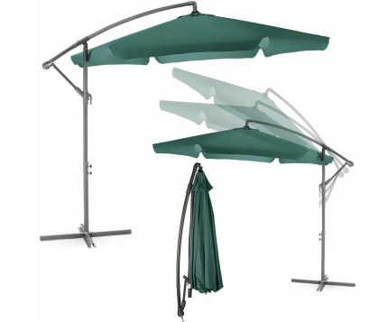 Велика Складна Садова Парасолька CLASSIC UV50 OUTTEC - Захисна парасолька з ультрафіолетовим захистом для саду