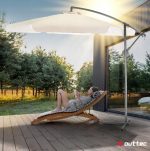 Велика Складна Садова Парасолька CLASSIC UV50 OUTTEC О-66278 - Надійний Захист Від Сонця та Негоди - Зображення 2