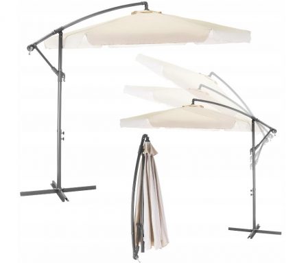 Велика Складна Садова Парасолька CLASSIC UV50 OUTTEC О-66278 - Захист Від Сонця та Дощу