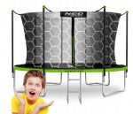 Батут Neo-Sport з Сіткою 374 см FT 12 - Активний Відпочинок для Родини