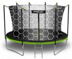 Батут Neo-Sport з Сіткою 374 см FT 12 - Дозвілля для всієї родини - Зображення 2