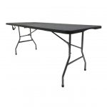 Стіл Розкладний Туристичний для Пікніка Bonro BS 180 x 74 Чорний - Зручність для Ваших Поїздок