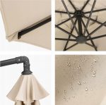 Садова Парасолька Modern UV50 Outtec О-42143 - Ультрафешн зі Захистом від Сонця - Зображення 3