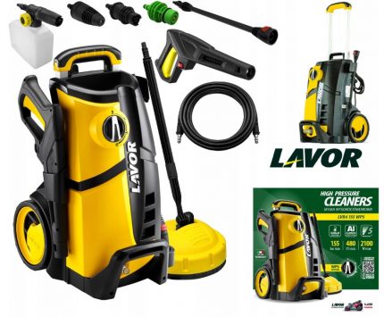 Мийка Високого Тиску Lavor 155 Бар 2100 Вт LVR4 - Потужна мийка для ефективного очищення різних поверхонь