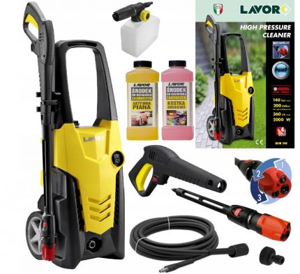 Мийка Високого Тиску Lavor IKON 140 Бар 2000 Вт - Потужне Очищення для Інтенсивного Використання