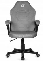 Офісне Крісло Lugano MARIO GREY ALCANTARA - Преміум Комфорт і Стиль - Зображення 2