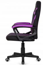 Офісне Крісло Lugano Mario Black Purple - Комфорт і Дизайн для Вашого Офісу - Зображення 4