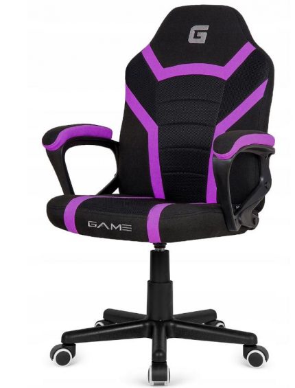 Офісне Крісло Lugano Mario Black Purple - Комфорт і Дизайн для Вашого Офісу