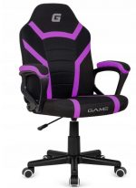 Офісне Крісло Lugano Mario Black Purple - Комфорт і Дизайн для Вашого Офісу - Зображення 3