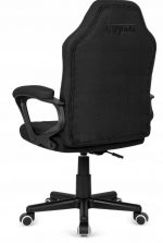 Офісне Крісло LUGANO MARIO BLACK FULL FABRIC - Гармонія Стилю та Комфорту для Продуктивного Робочого Дня - Зображення 6