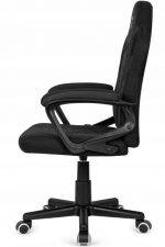 Офісне Крісло LUGANO MARIO BLACK FULL FABRIC - Гармонія Стилю та Комфорту для Продуктивного Робочого Дня - Зображення 5