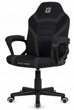 Офісне Крісло LUGANO MARIO BLACK FULL FABRIC - Гармонія Стилю та Комфорту для Продуктивного Робочого Дня - Зображення 3