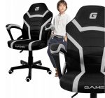 Офісне Крісло LUGANO MARIO BLACK + LIGHT GREY - Комфортне і стильне крісло для вашого офісу