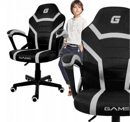 Офісне Крісло LUGANO MARIO BLACK + LIGHT GREY - Комфортне і стильне крісло для вашого офісу