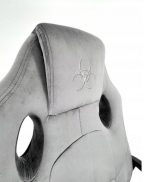 Геймерське Крісло Lugano CARRERA M ALCANTARA GREY - Преміум Комфорт - Зображення 4