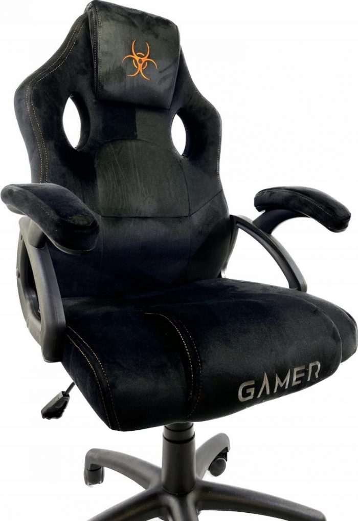 Геймерське Крісло Lugano CARRERA ALCANTARA M - Втілення Комфорту та Стилю для Захоплених Геймерів - Зображення 4