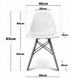 Скандинавське Крісло для Вітальні, Кухні, Їдальні Lugano Empires - Ваш Квиток до Елегантного Комфорту - Зображення 8