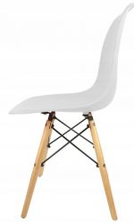 Скандинавське Крісло Lugano IMPERIA BIANCO для Вітальні, Кухні, Їдальні - Елегантний Дизайн - Зображення 5