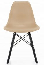 Скандинавське Крісло LUGANO IMPERIA BEIGE BLACK LEGS - Ваш Новий Фаворит в Декоруванні Інтер'єру - Зображення 3