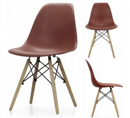 Скандинавське Крісло LUGANO IMPERIA BROWN - Стиль та Комфорт